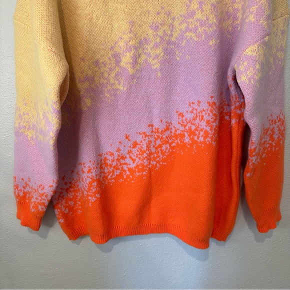 White Birch Vibrant Dusk To Dawn Sweater - Picture 5 of 11